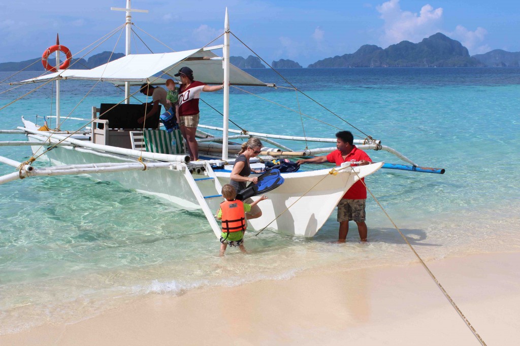 Much of your time around El Nido is spent on a boat, beach or reef