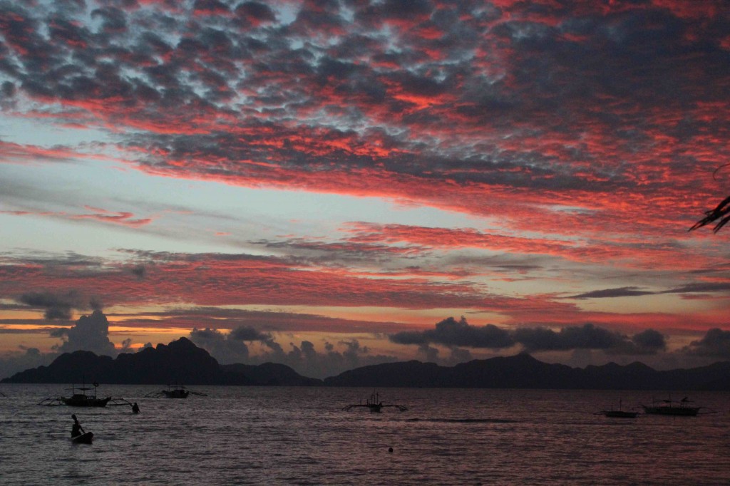 el nido sunset low res